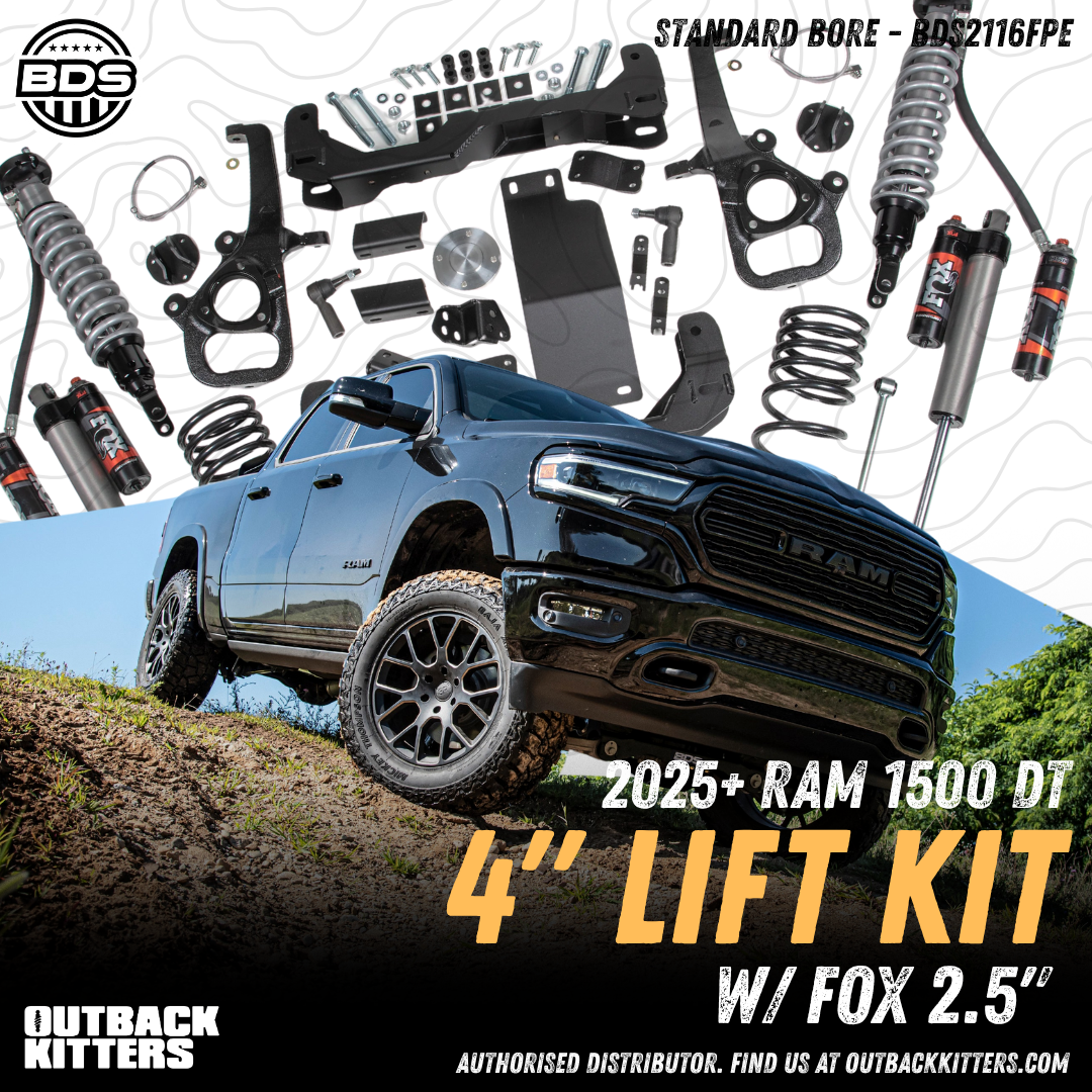 BDS Suspension 4' Lift Kit for 2025+ Ram 1500 DT