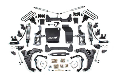 BDS Suspension 6.5' Lift Kit for 2011-2019 Chevy Silverado 2500 with Fox Shocks