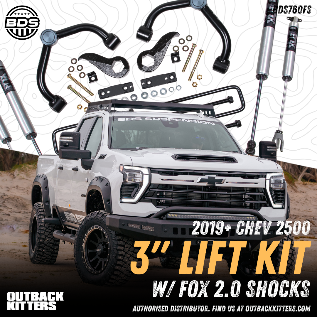 BDS Suspension 3' Lift Kit for 2020+ Chevy Silverado 2500