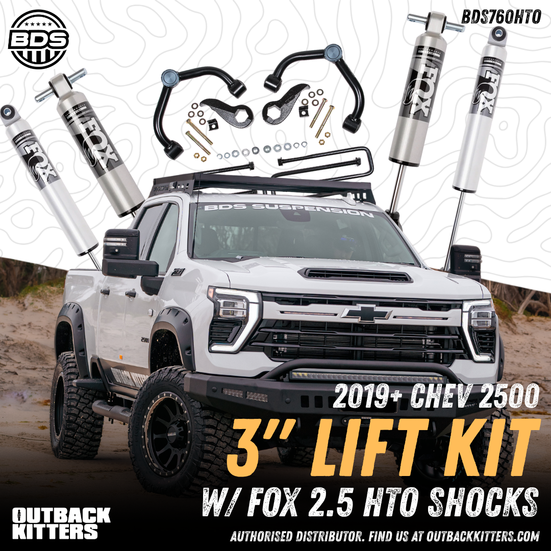 BDS Suspension 3' Lift Kit for 2020+ Chevy Silverado 2500