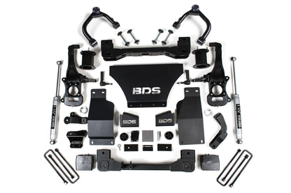 BDS Suspension 6' Lift Kit for 2019+ Chevy Silverado 1500 with Fox Shocks