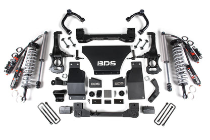 BDS Suspension 4' Lift Kit for 2019+ Chevy Silverado 1500 with Fox Shocks