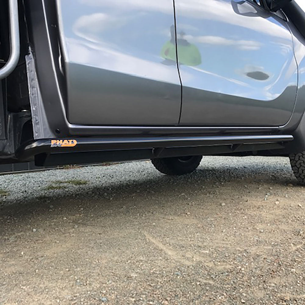 Mazda BT50 2012 - 2020 ANGLED Rock Sliders / Side Steps - Powdercoated