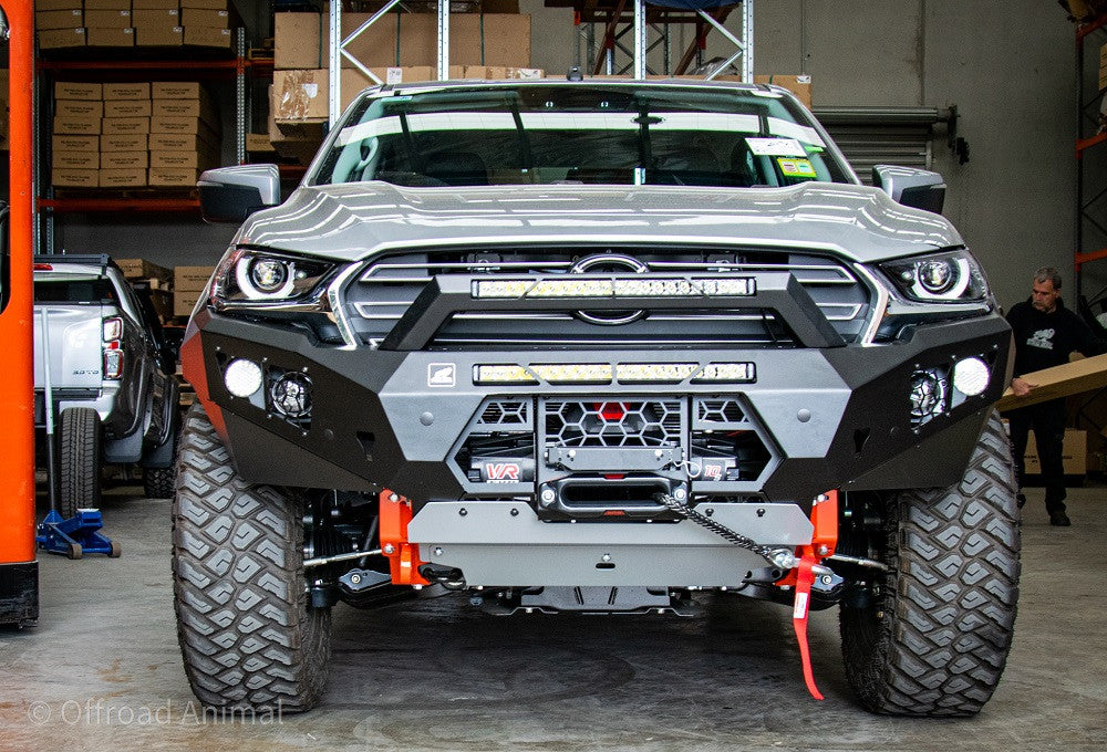 BT50 Predator bar with optional stealth hoop and lights