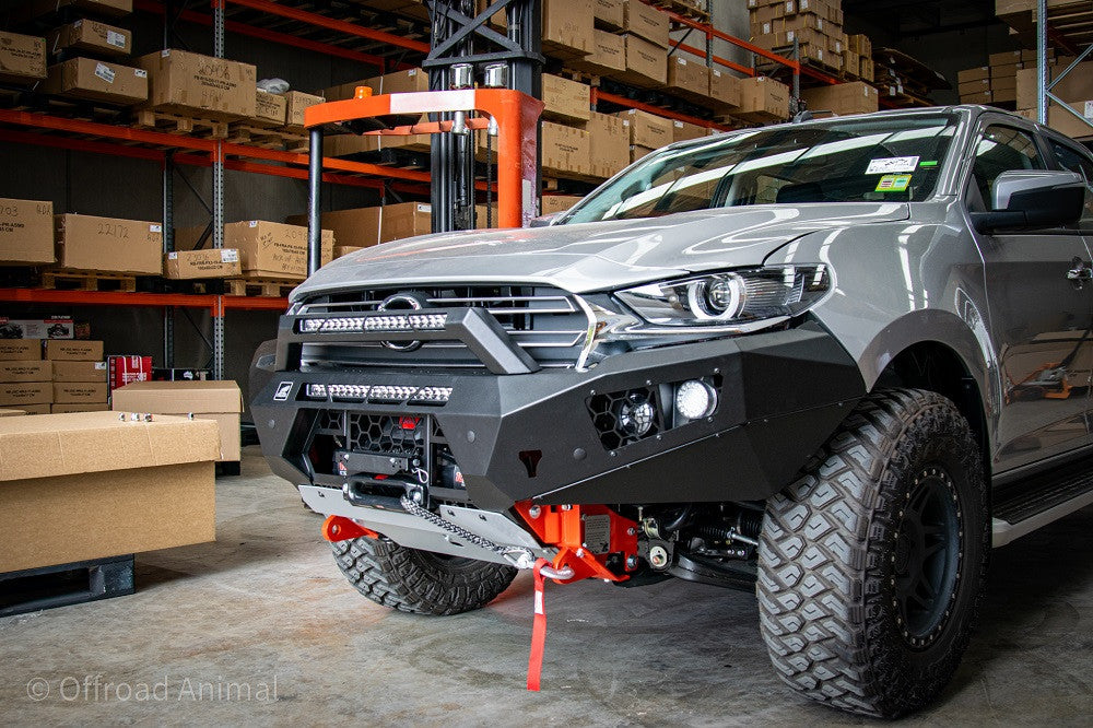 BT50 Predator bar with optional stealth hoop and lights
