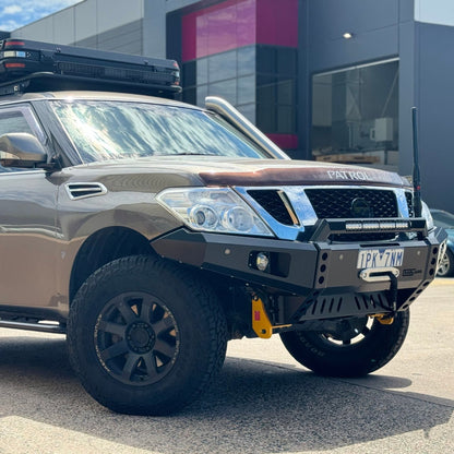 S1-3 Y62 Nissan Patrol Low Line (Winter) Bull Bar