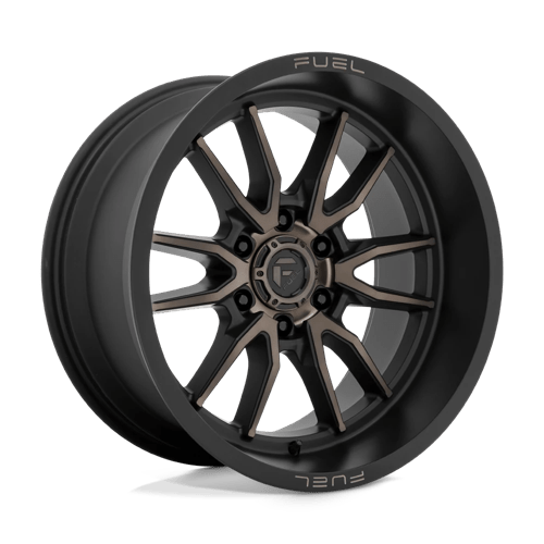 Fuel 1PC D762 CLASH 18x9 6x135 -12 Matte Black Double Dark Tint