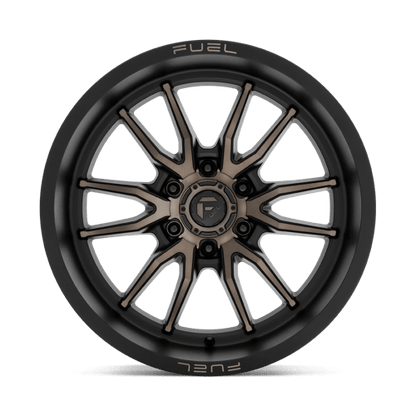 Fuel 1PC D762 CLASH 20x10 6x139.7 -18 Matte Black Double Dark Tint