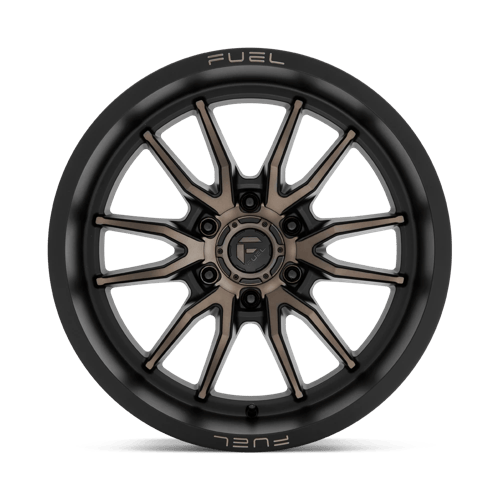Fuel 1PC D762 CLASH 18x9 6x135 -12 Matte Black Double Dark Tint