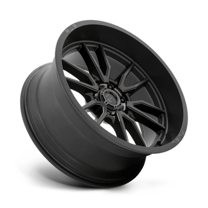 Fuel 1PC D762 CLASH 22x10 6x139.7 -18 Matte Black Double Dark Tint
