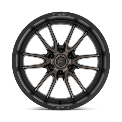 Fuel 1PC D762 CLASH 22x10 6x139.7 -18 Matte Black Double Dark Tint