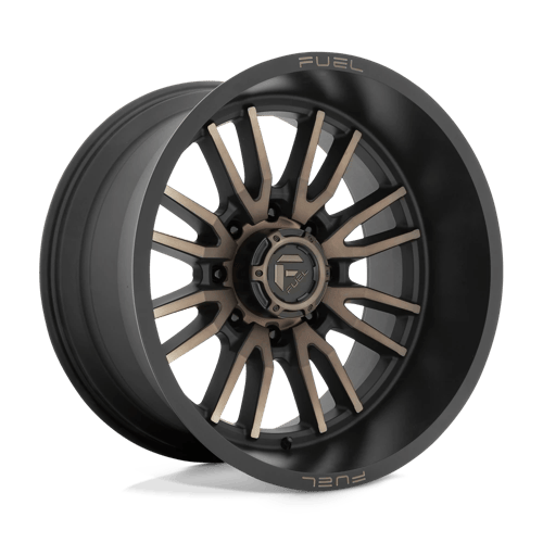 Fuel 1PC D762 CLASH 22x12 8x170 -44 Matte Black Double Dark Tint