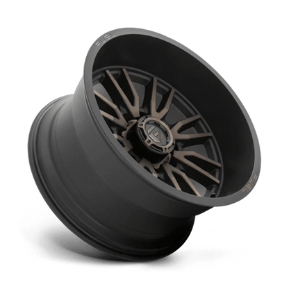 Fuel 1PC D762 CLASH 22x12 8x165.1 -44 Matte Black Double Dark Tint