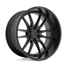 Fuel 1PC D762 CLASH 24x12 6x139.7 -44 Matte Black Double Dark Tint