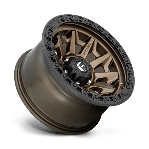 Fuel 1PC D696 COVERT 17x9 6x135 -12 Matte Bronze Black Bead Ring