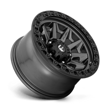 Fuel 1PC D716 COVERT 17x8.5 6x139.7 +14 Matte Gunmetal Black Bead Ring