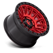 Fuel 1PC D834 CYCLE 17x9 6x139.7 +1 Candy Red W/ Black Ring