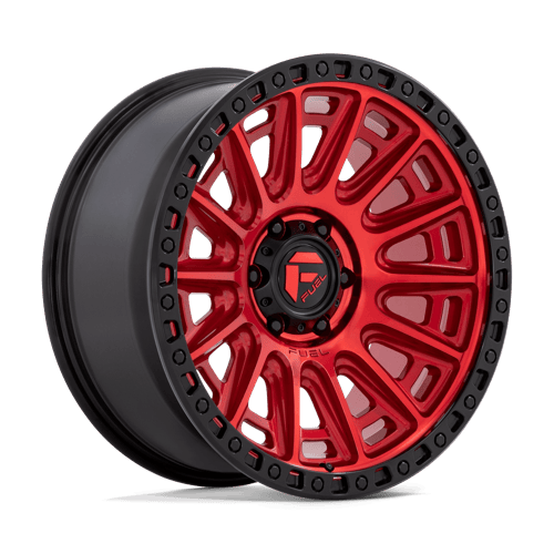 Fuel 1PC D834 CYCLE 20x9 6x135 +1 Candy Red W/ Black Ring