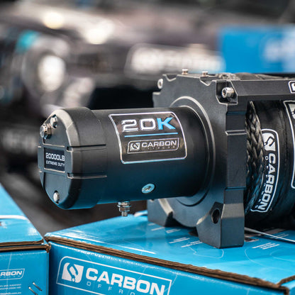 Carbon Scout Pro - 20000lb Extreme Duty Truck Winch