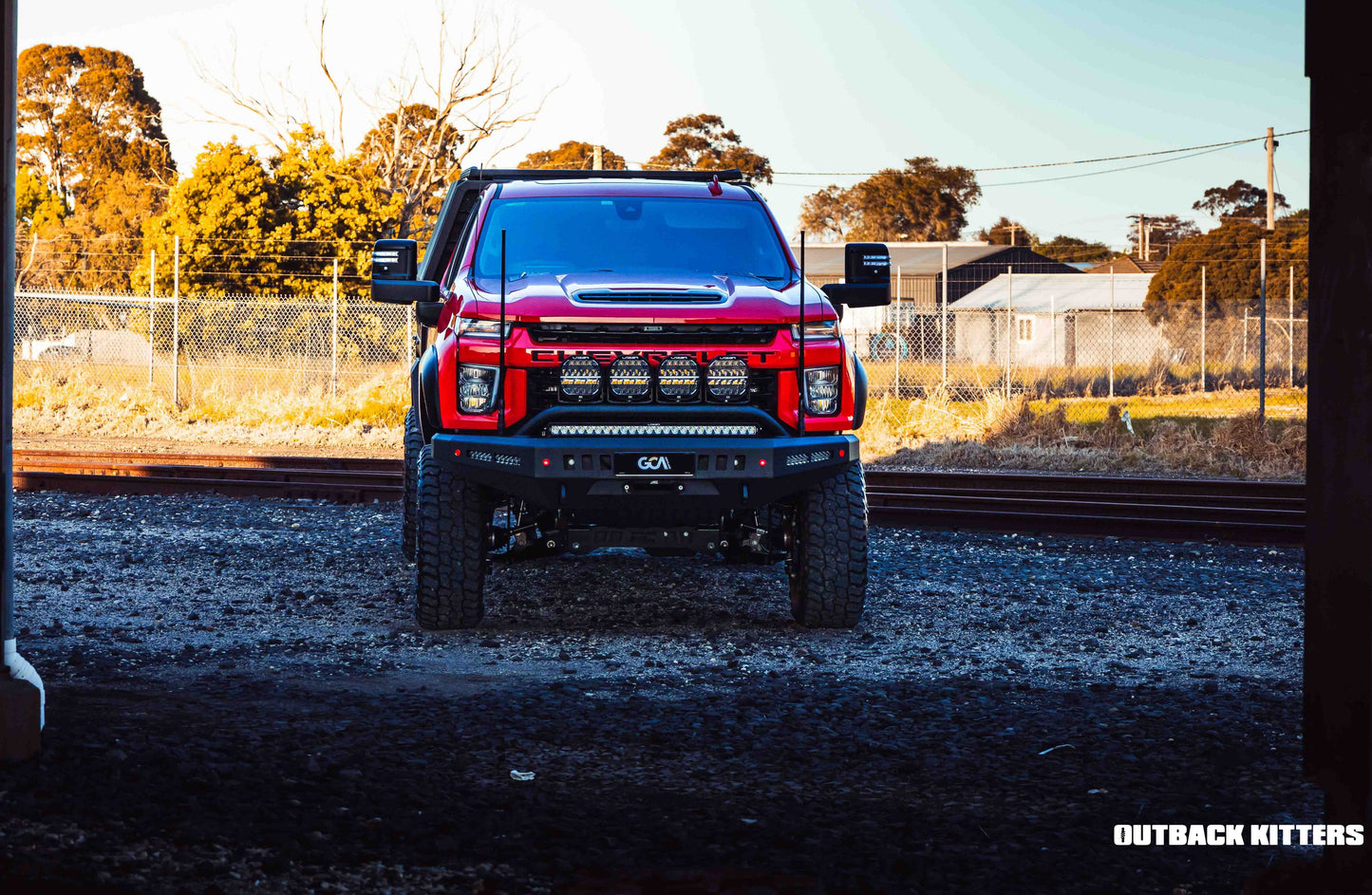Outback Kitters Pre-Runner Bar for Silverado 2500 (2020-2026)