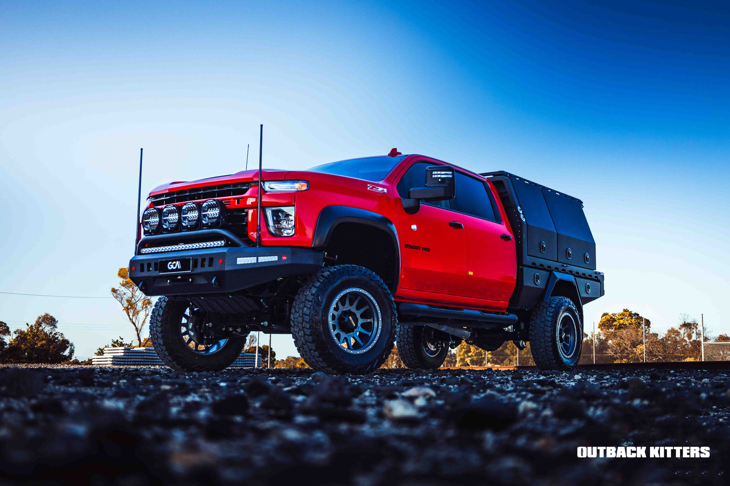 Outback Kitters Pre-Runner Bar for Silverado 2500 (2020-2026)