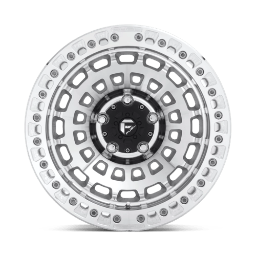 Fuel 1PC D102 ZEPHYR BEADLOCK 17x9 6x139.7 -15 Gloss Machined