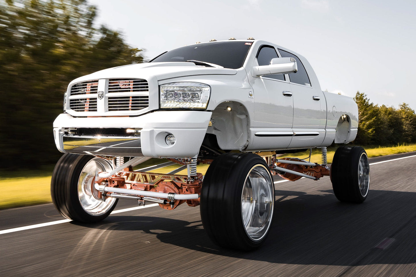 Dodge Ram 2500/3500 12'-18' Long Arm 4 Link Lift Kit 2003-2024