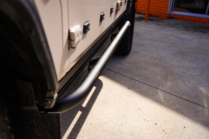 Ineos Grenadier Station Wagon Rock Sliders - Angled