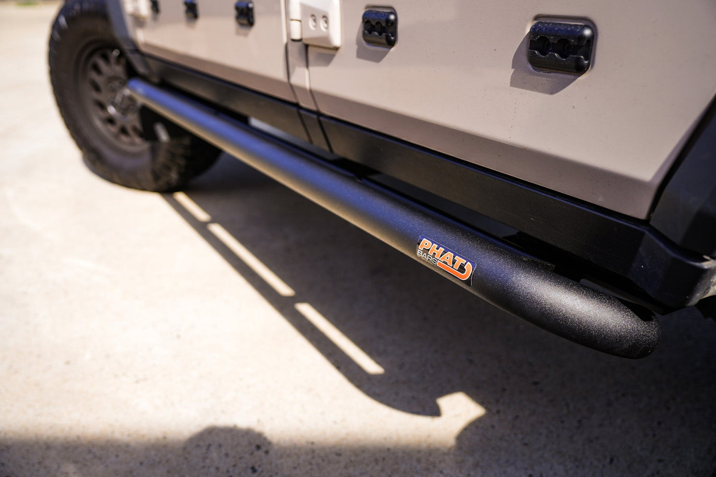 Ineos Grenadier Station Wagon Rock Sliders - Angled