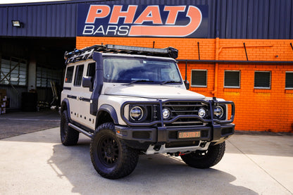 Ineos Grenadier Station Wagon Rock Sliders - Angled