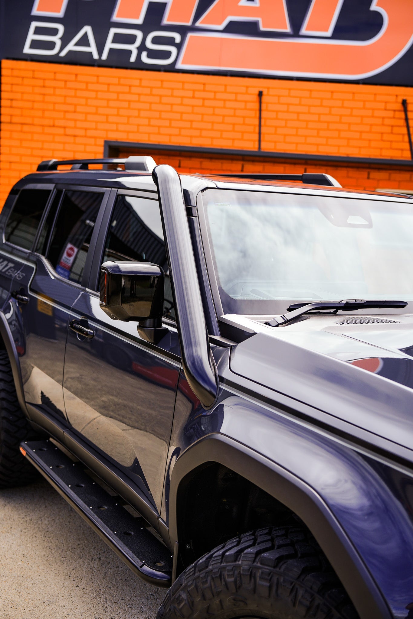 Toyota Prado 250 Series FLAT Rock Sliders