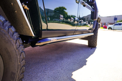Ineos Grenadier Quartermaster Rock Sliders - Angled