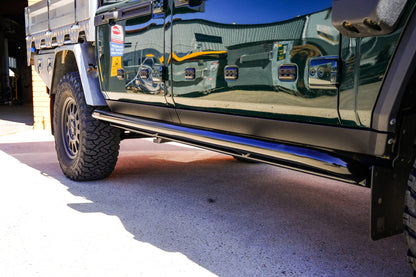 Ineos Grenadier Quartermaster Rock Sliders - Angled