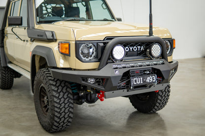 Predator bar to suit 70 series with round hoop