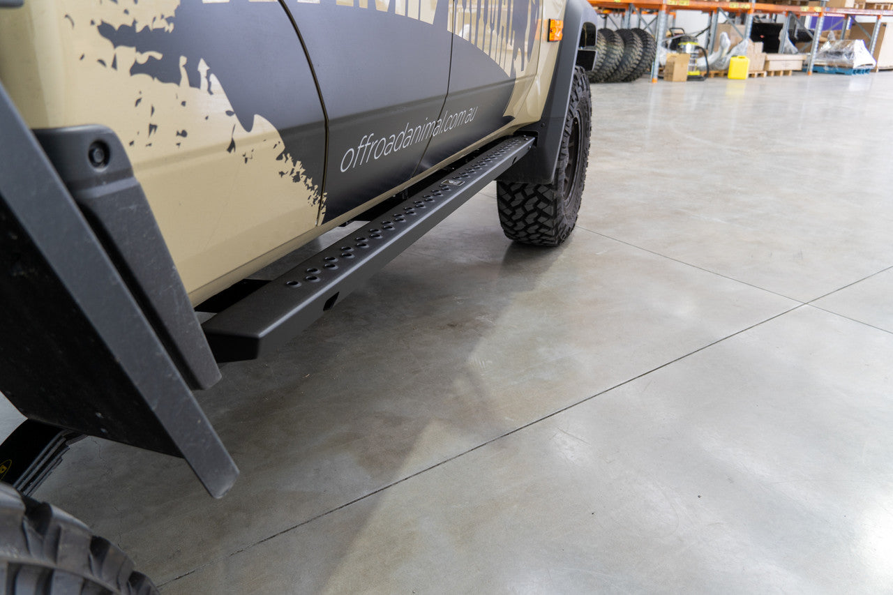 Rock Sliders Welded Assembly, suitable for Toyota Land Cruiser 79 Series, 2007 To current