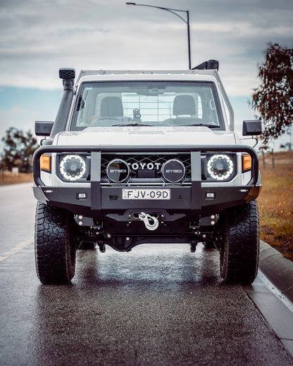 70 Series Single Cab Bull Bar - Facelift (2024 - Present) - Image 3