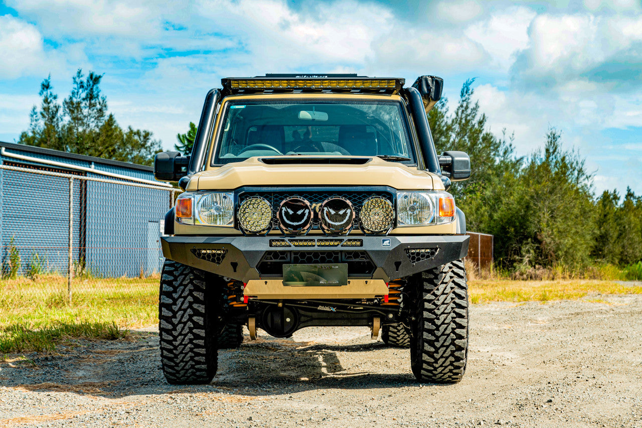 Predator Bull bar, To suit Toyota Land Cruiser 76, 78, 79 Series, 2007-2023 ( Does Not Suit 2017+ Single Cab)