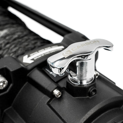 Carbon 12K - 12000lb Winch V3X with MegaPro Hook