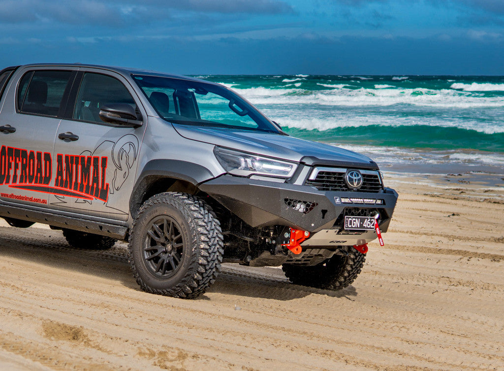 Hilux Wide Body Rogue Predator bar with optional 22" LED light bar