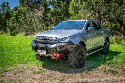 2021 Dmax Predator bar fitted with optional stealth hoop and twin light bars