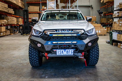 2021 Dmax Predator bar fitted with optional stealth hoop and twin light bars