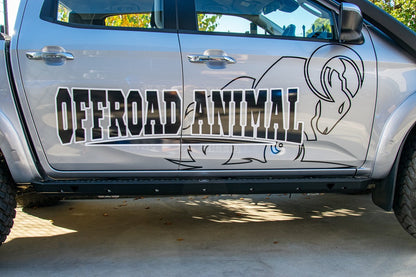 Dmax Rock sliders by Offroad Animal
