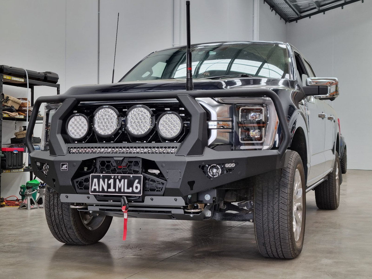 F150 Toro Bar with driving lights
