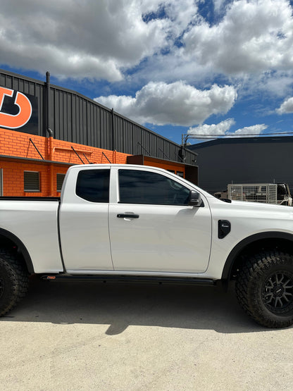 Ford Ranger PY 2023+ ANGLED Rock Sliders / Side steps