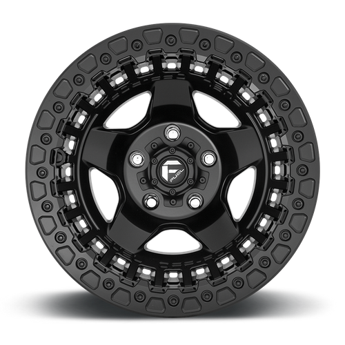 Fuel 1PC D118 WARP BEADLOCK 17x9 6x139.7 -15 Matte Black