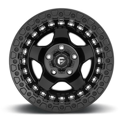 Fuel 1PC D118 WARP BEADLOCK 17x9 6x139.7 -15 Matte Black