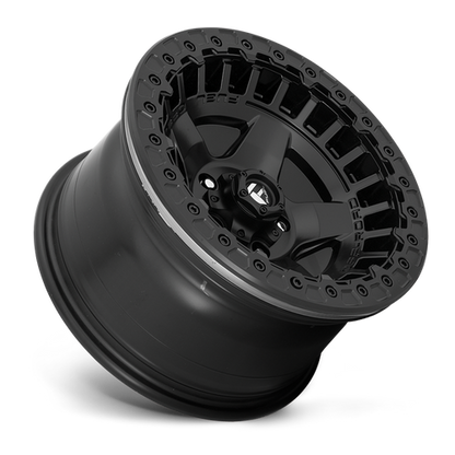 Fuel 1PC D118 WARP BEADLOCK 17x9 6x139.7 -15 Matte Black