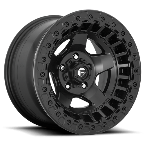 Fuel 1PC D118 WARP BEADLOCK 17x9 6x139.7 -15 Matte Black