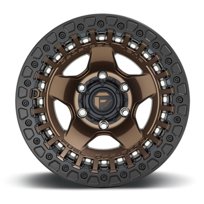 Fuel 1PC D119 WARP BEADLOCK 17x9 6x139.7 -15 Matte Bronze