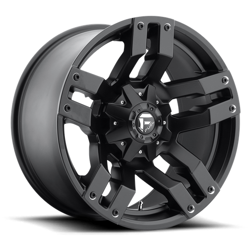 Fuel 1PC D515 PUMP 18x9 5.5 +20 Matte Black